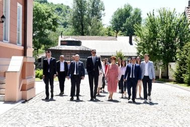 Ranko Krivokapić - radna posjeta Prijestonici Cetinje povodom obilježavanja Dana nezavisnosti