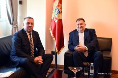 Ministar Zoran Miljanić primio ambasadora Slovačke Republike Borisa Gandela