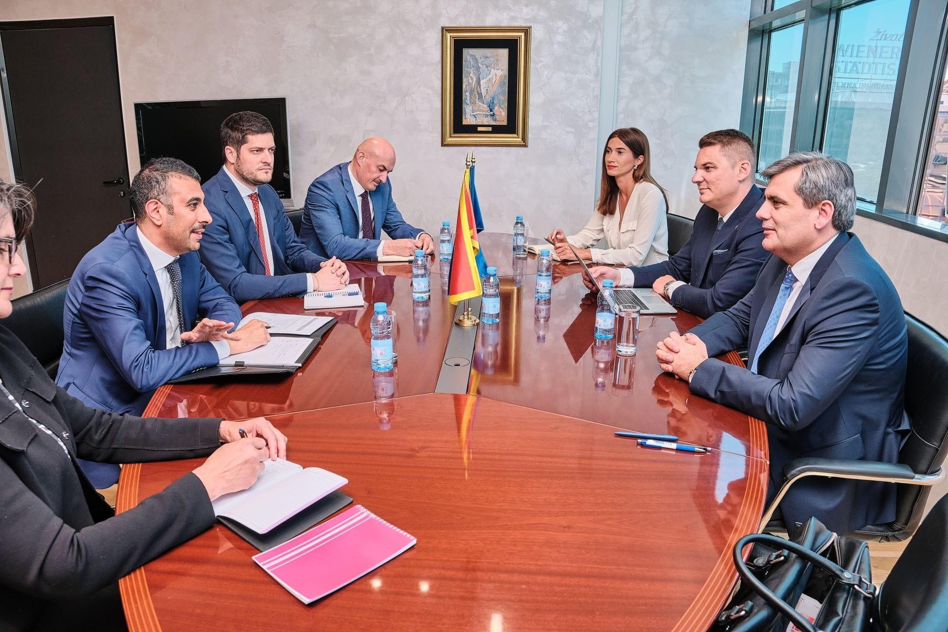 Susret potpredsjednika Ibrahimovića sa Remonom Zakariem, šefom kancelarije EBRD za Crnu Goru