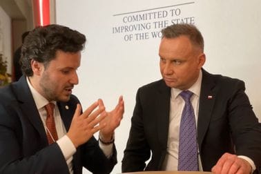 Abazović sa predsjednikom Poljske