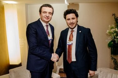 Dritan Abazović – Aljbin Kurti, predsjednik Vlade Republike Kosovo