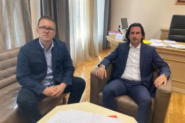 Ministar pravde na radnom sastanku sa direktorom Uprave za katastar i državnu imovinu