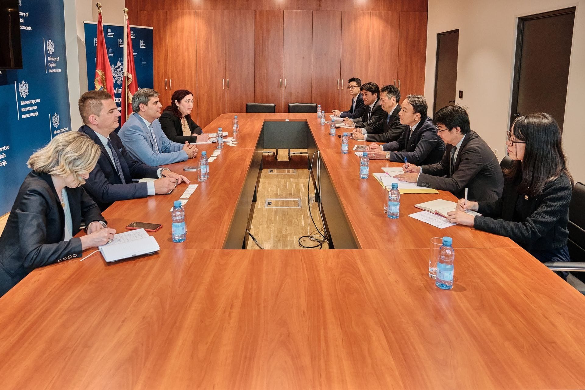 Susret potpredsjednika Ibrahimovića sa nerezidentnim ambasadorom Japana u Crnoj Gori Kacumatom Takahikom