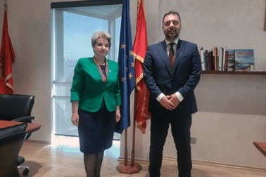 goran Đurović sa ambasadorkom Bugarske