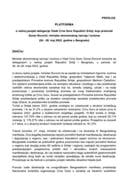 Predlog platforme za radnu posjetu delegacije Vlade Crne Gore koju predvodi Goran Đurović, ministar ekonomskog razvoja i turizma, Republici Srbiji, od 26. do 28. maja 2022. godine, Beograd, Republika Srbija