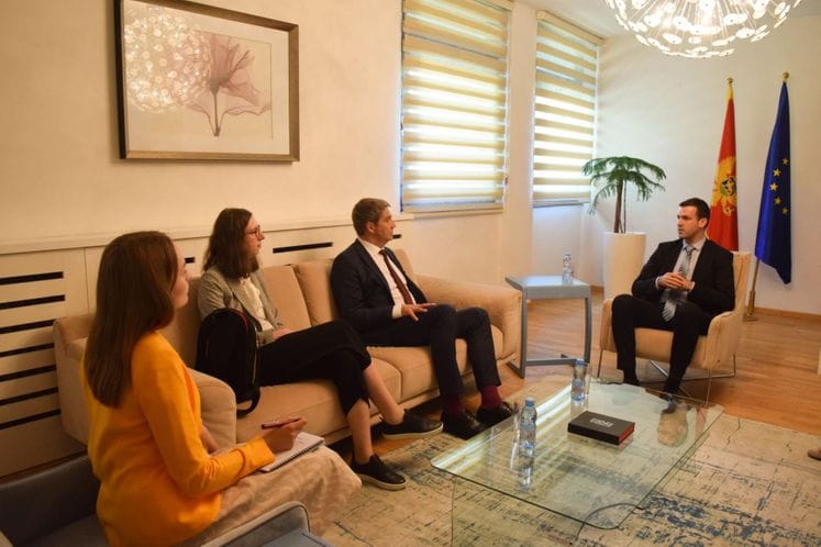 Drzavni sekretar Maskovic - delegacija Estonije