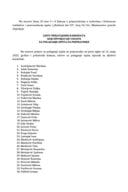 Lista prijavljenih kandidata koji ispunjavaju uslove za polaganje ispita za pripravnike jun 2022