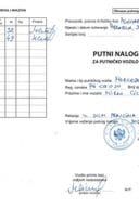 Путни налог Мирко Цицмил 30.05-04.06 