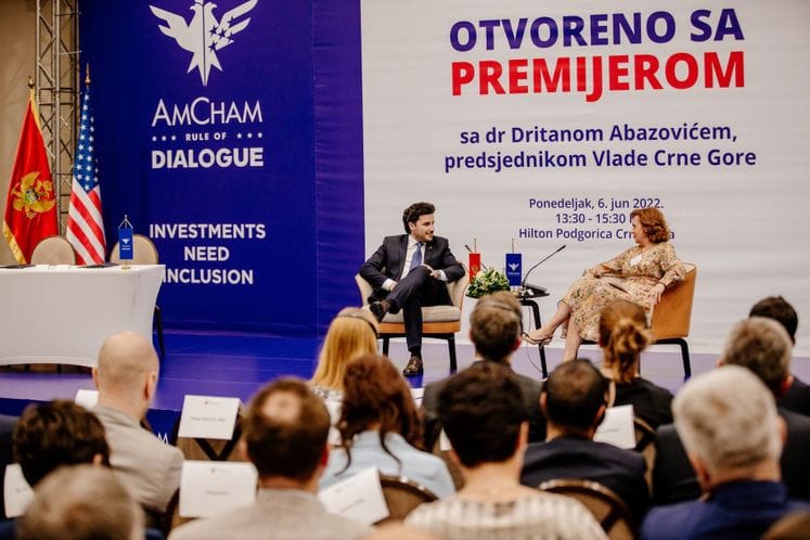 AmCham događaj "Otvoreno sa premijerom" i potpisivanje Memoranduma o saradnji