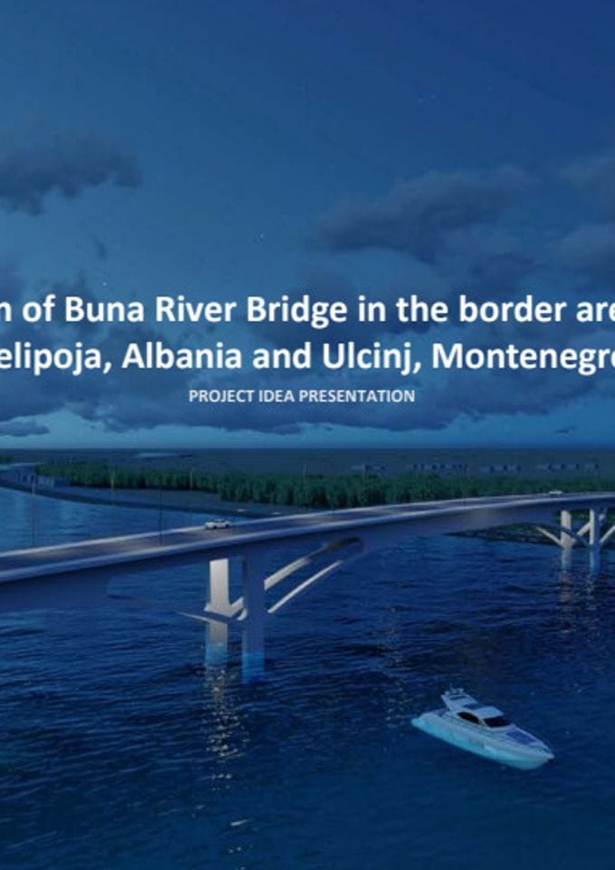 Презентација пројекта изградње моста на Бојани