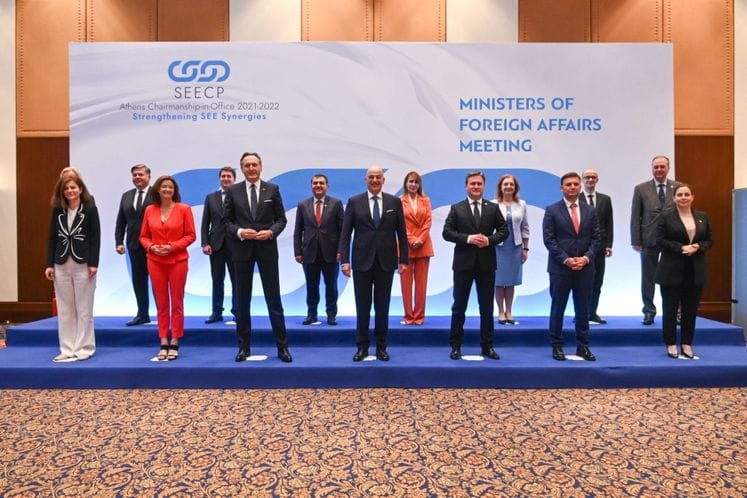 MInistar Krivokapić na sastanku šefova diplomatija SEECP-a u Solunu