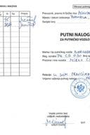 Путни налог Мирко Цицмил 6.06-12.06