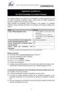 Application Form