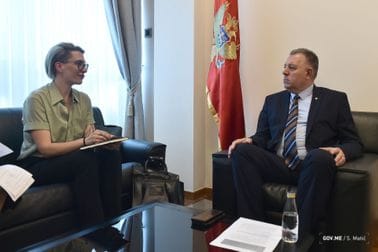 Zoran Miljanić - Evgenija Jakumopulu, šefica Programske kancelarije Savjeta Evrope u CG