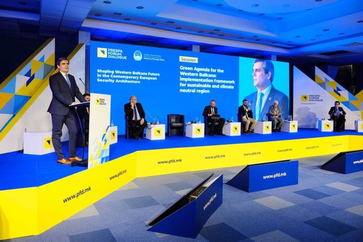 Ministar Ibrahimović na Prespanskom forumu za dijalog 2022