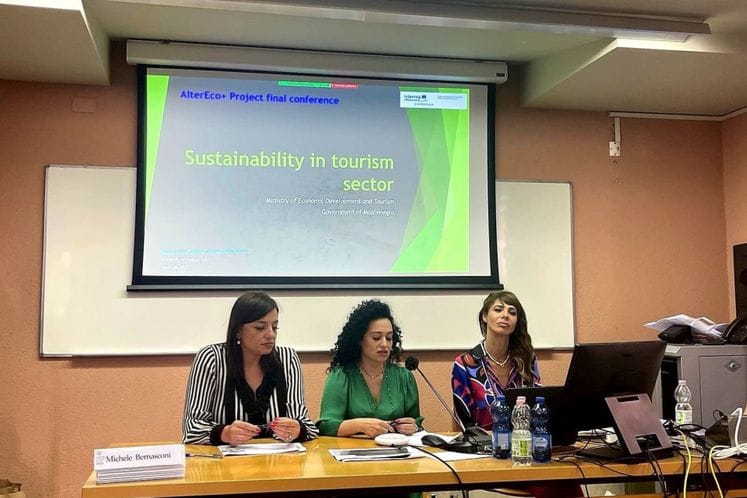 Završna konferencija u okviru INTERREG MED projekta AlterEco+/Turistički kapacitet nosivosti - instrument za održivi razvoj turizma u Crnoj Gori