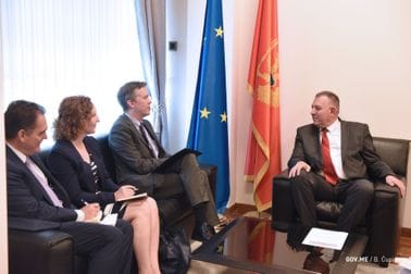 Zoran Miljanić sa predstavnicima Ambasade SAD