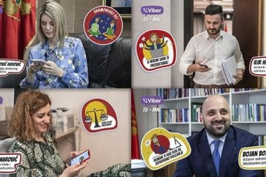 Preuzmite Viber stikere o evropskoj integraciji Crne Gore