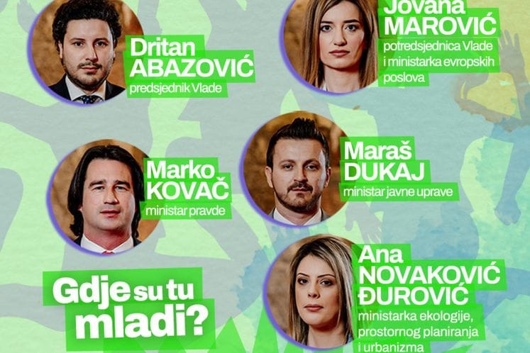 Razgovor predsjednika i članova Vlade sa studentima crnogorskih univerziteta