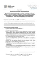Obrazac za predlaganje predstavnika NVO za člana/icu Komisije za raspodjelu sredstava za finansiranje projekata - oblast zaštita i unapređenje ljudskih prava LGBTI osoba