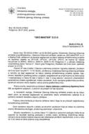 Obavještenja - Saglasnosti glavnog državnog arhitekte - 06.07.2022. - Obavještenje - GEO MASTER D.O.O Bijelo Polje - Glavni grad Podgorica
