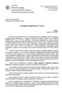 Obavještenja - Saglasnosti glavnog državnog arhitekte - 06.07.2022. - Obavještenje - LA PERLA HOSPITALITY D.O.O Tivat - Opština Tivat