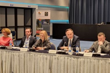 Ranko Krivokapić, ministar vanjskih poslova – 24. Simi simpozijum, Lagonisi, Republika Grčka