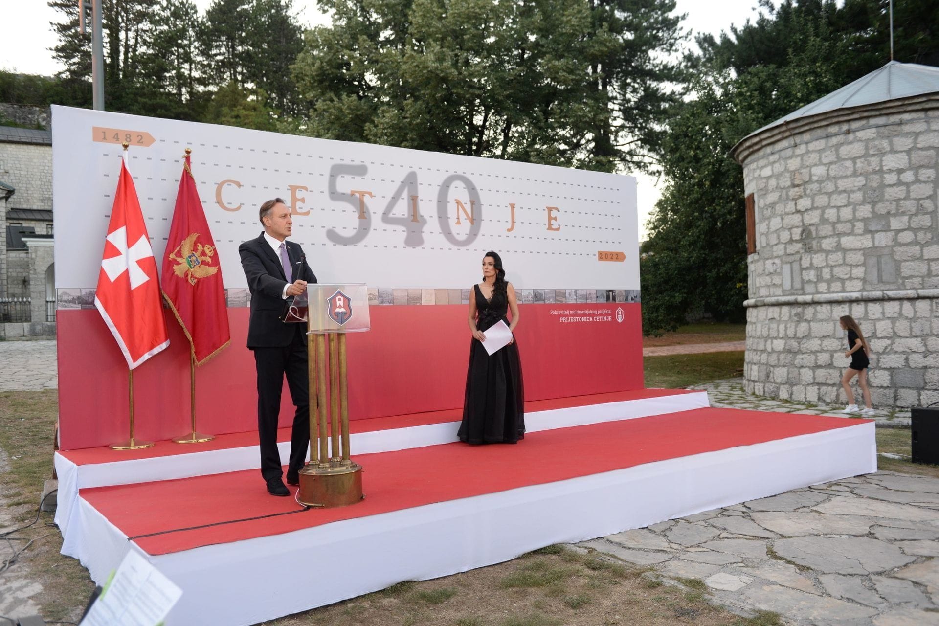 Ranko Krivokapić - otvaranje multimedijalnog projekta „Cetinje 1482 – 2022“