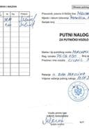 Путни налог Мирко Цицмил 11.07-17.07