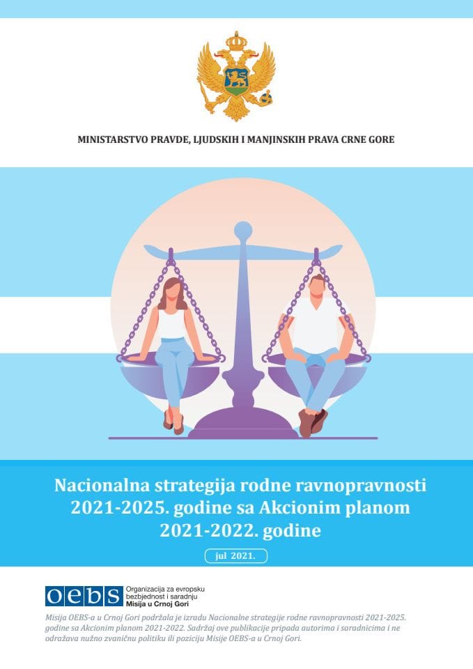 Nacionalna strategija rodne ravnopravnosti 2021-2025. godine sa Akcionim planom 2021-2022. godine