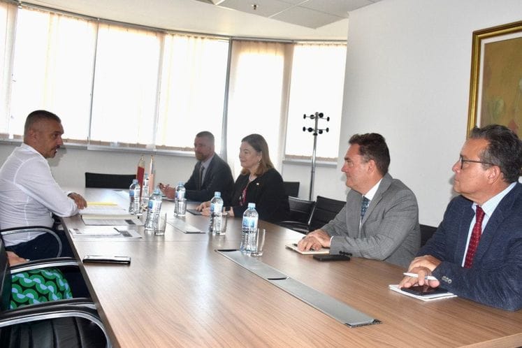 Direktor Brđanin i ambasadorka Reinke o intenziviranju saradnje i podršci unapređenju kapaciteta UP