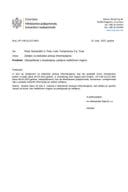 Obavještenje o dostavljanju zahtjeva nadle. organu UP-I-08-311-22-99-3