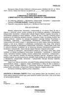 Predlog za imenovanje državnog sekretara u Ministarstvu poljoprivrede, šumarstva i vodoprivrede