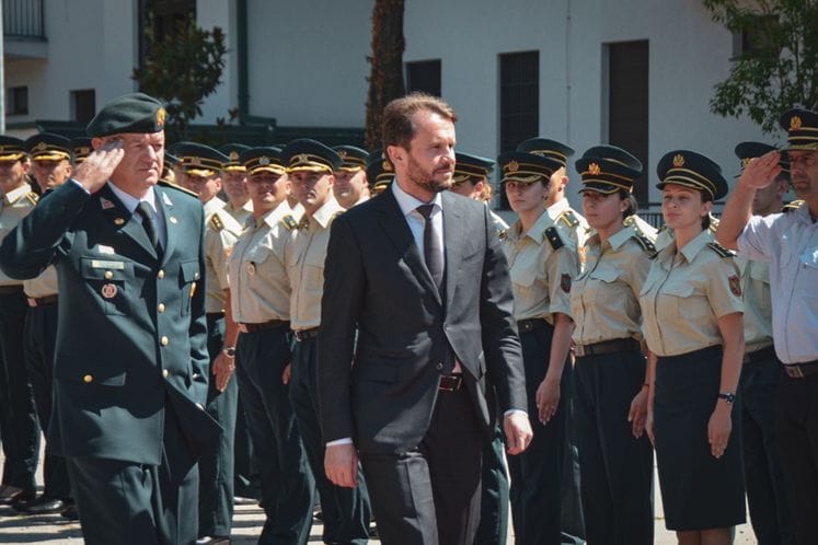 Konjević: Znanje i sposobnosti oficirskog kadra ključni za unapređenje razvoja Vojske Crne Gore