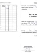 Putni nalog Radoman Vucetic 25 07-31 07