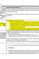 COVID-19 Measures and recommendations 30.07-12.08.2022