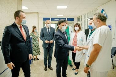 Premijer i ministar zdravlja obišli Urgentni blok KCCG