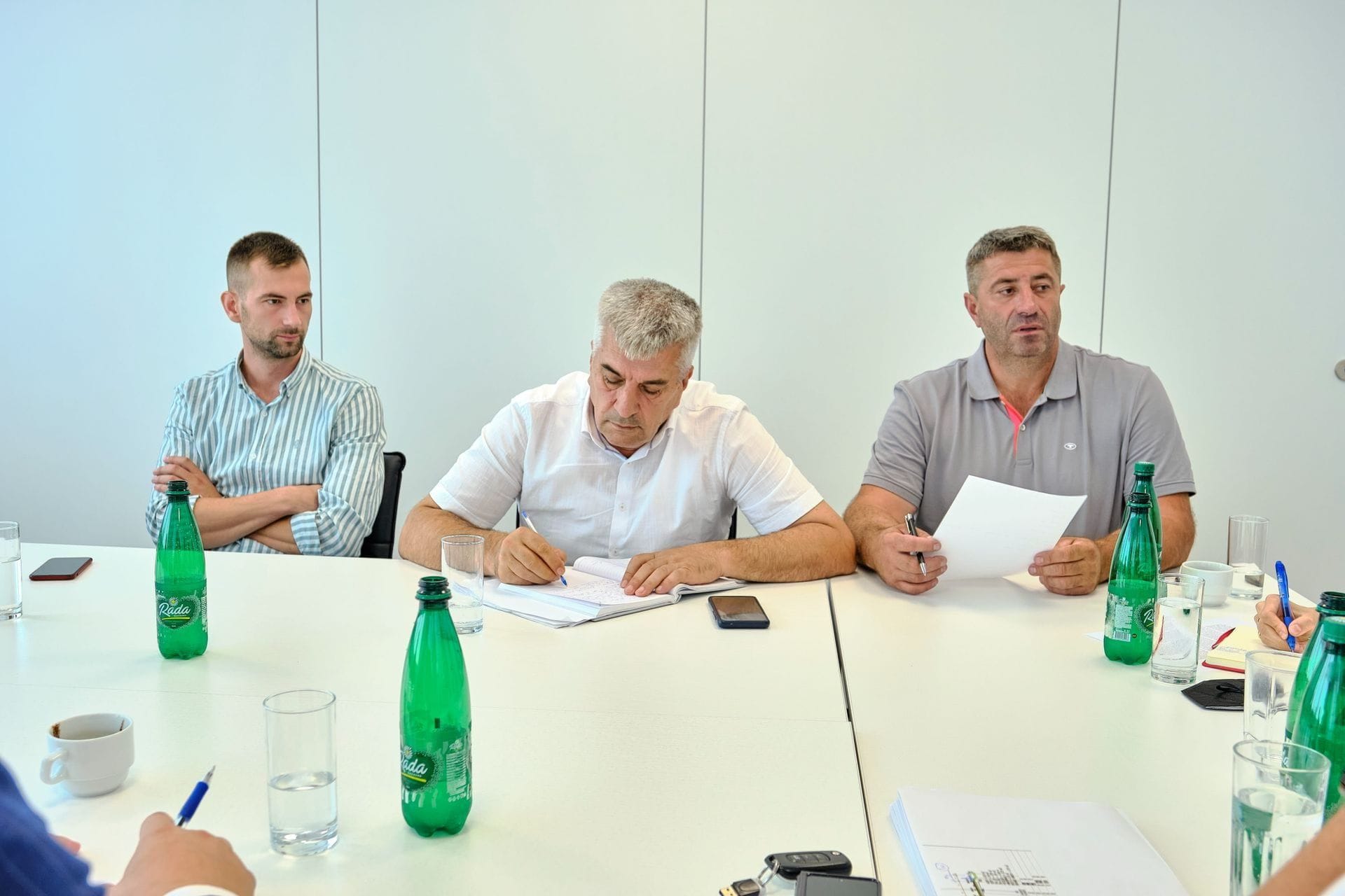 Operativni sastanak u vezi rekonstrukcije puta Gubavač – Bistrica