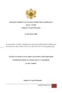 Izvještaj o radu Kancelarije zastupnika Crne Gore pred Evropskim sudom za ljudska prava u Strazburu za 2017.godinu
