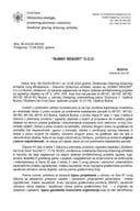 Obavještenje - Saglasnosti glavnog državnog arhitekte - 09-332/22-6016/2 - SUNNY RESORT D.O.O Budva - Opština Budva ( UP3, UP4, UP9 )
