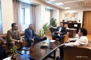 Dritan Abazović i Aleksandar Damjanović - sastanak sa čelnicima EPCG i Opštine Nikšić