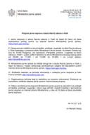 Програм јавне расправе о тексту Нацрту закона о Влади -