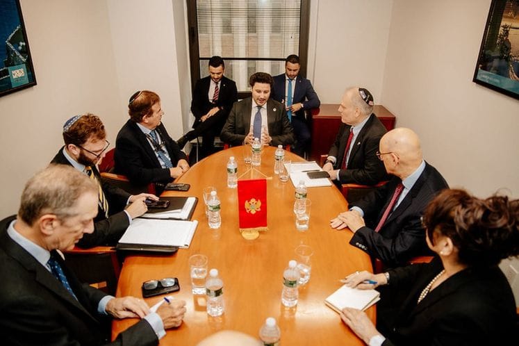 Dritan Abazović sa predstavnicima jevrejskih zajednica