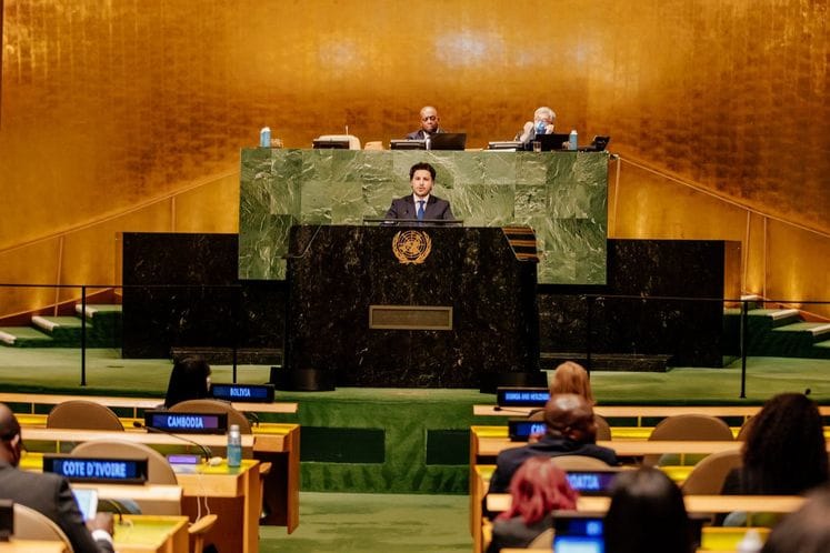 Abazović addresses UN General Assembly