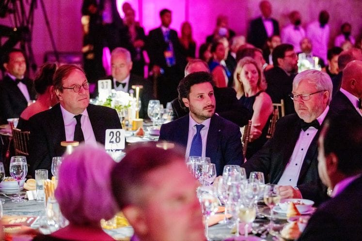 Abazović počasni gost na Global Citizen Awards večeri predsjednika Atlanskog savjeta Frederika Kempa