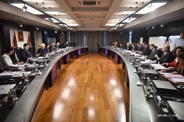 21. sjednica Vlade Crne Gore