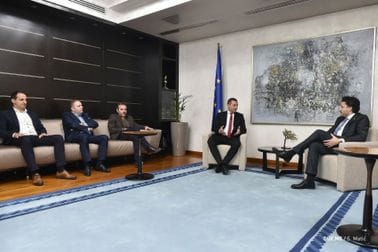 Dritan Abazović sa Odborom direktora To Montenegro