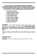 Spisak kandidata za 26. oktobar 2022. godine SSS