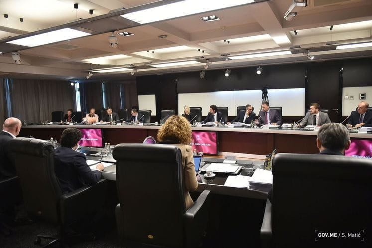 22. sjednica Vlade Crne Gore