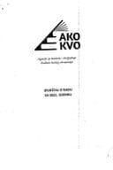 Izvještaj o radu Agencije za kontrolu i obezbjeđenje kvaliteta visokog obrazovanja za 2021. godinu s Izvještajem nezavisnog revizora o finansijskim iskazima za 2021. godinu
